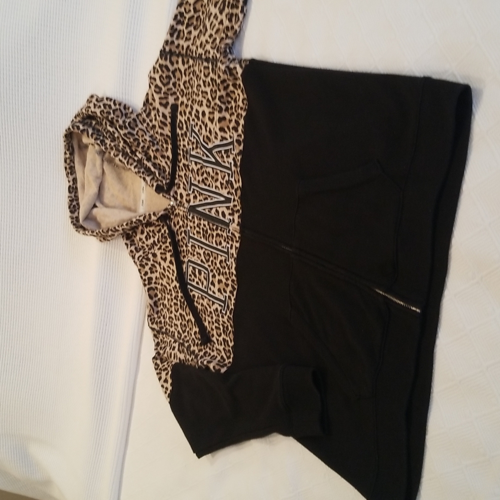 Victoria's Secret PINK Animal Print Sweatshirt